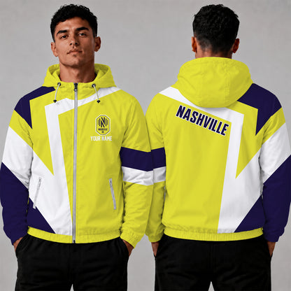 [FAN EXCLUSIVE] NEW CUSTOMIZED MLS02 NSC NASHVILLE SC WINDBREAKER JACKET