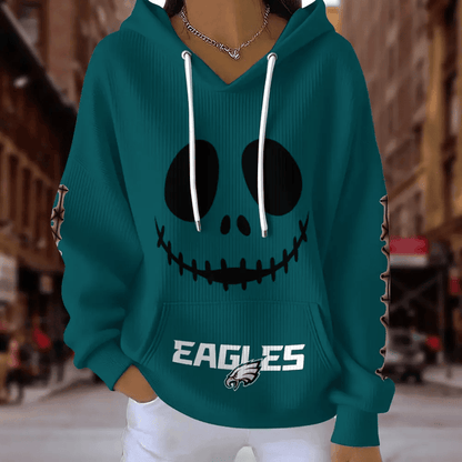 [SPECIAL OFFER] NEW CUSTOMIZED NFL02 PPE PHILADELPHIA EAGLES RIBBED HOODIE & SWEATSHIRT