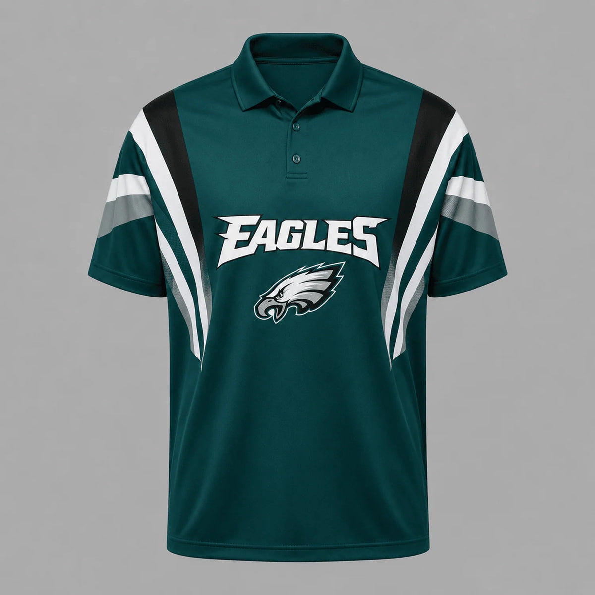 [SPECIAL OFFER] NEW CUSTOMIZED NFL02 PPE PHILADELPHIA EAGLES POLO SHIRT