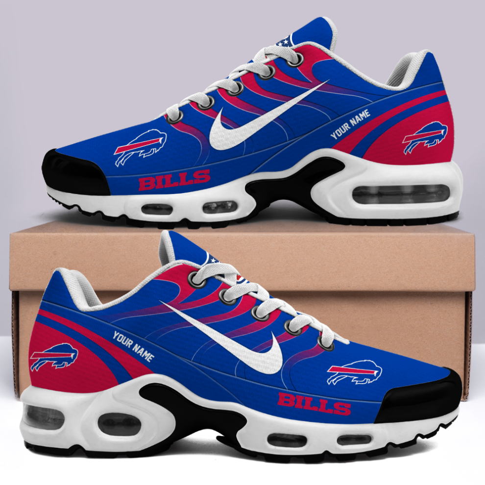 [SPECIAL OFFER] NEW CUSTOMIZED NFL03 BFB BUFFALO BILLS AIR MAX PLUS SNEAKERS
