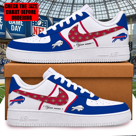 [SPECIAL OFFER] NEW CUSTOMIZED NFL03 BFB BUFFALO BILLS AF1 SHOES