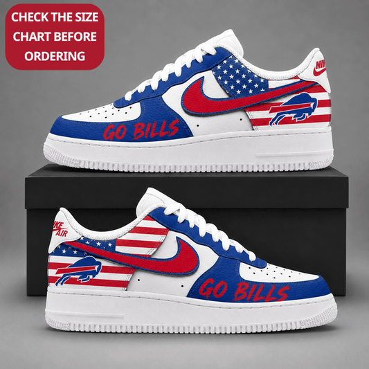 [SPECIAL OFFER] NEW CUSTOMIZED NFL03 BFB BUFFALO BILLS AF1 SHOES