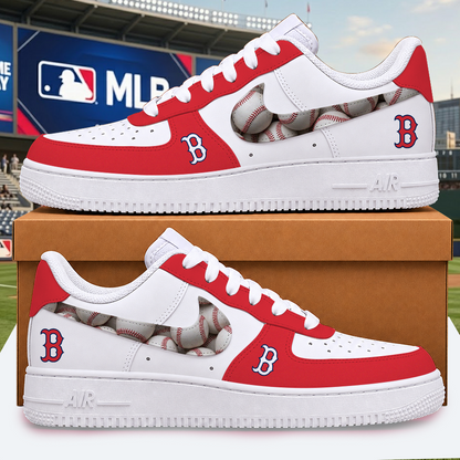 [FLASH SALE] NEW CUSTOMIZED MLB03 BRS BOSTON RED SOX AF1 SHOES