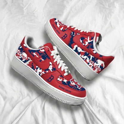 [FLASH SALE] NEW CUSTOMIZED MLB03 BRS BOSTON RED SOX AF1 SHOES