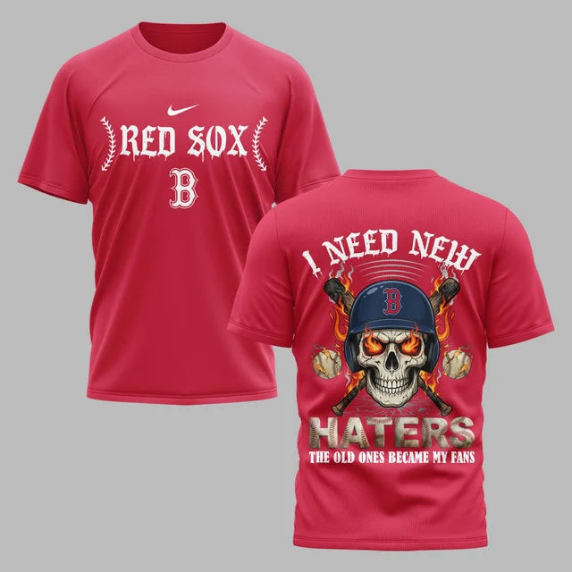 [FLASH SALE] NEW CUSTOMIZED MLB03 BRS BOSTON RED SOX MUTICOLOR T-SHIRT