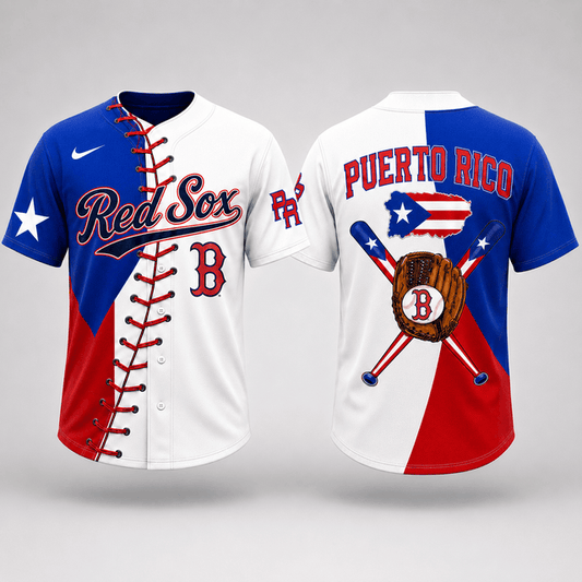 [FLASH SALE] NEW CUSTOMIZED MLB03 BRS BOSTON RED SOX BASEBALL JERSEY