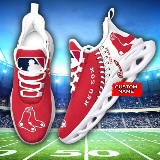 [FLASH SALE] NEW CUSTOMIZED MLB03 BRS BOSTON RED SOX MAX SOUL SHOES
