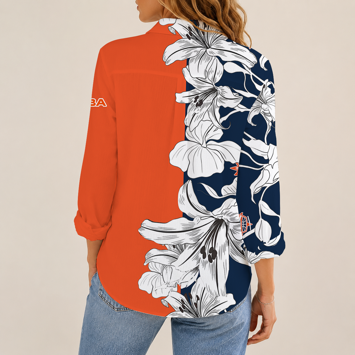 [FAN FAVORITE] NEW CUSTOMIZED WNBA03 CTS CONNECTICUT SUN WOMEN CASUAL SHIRT