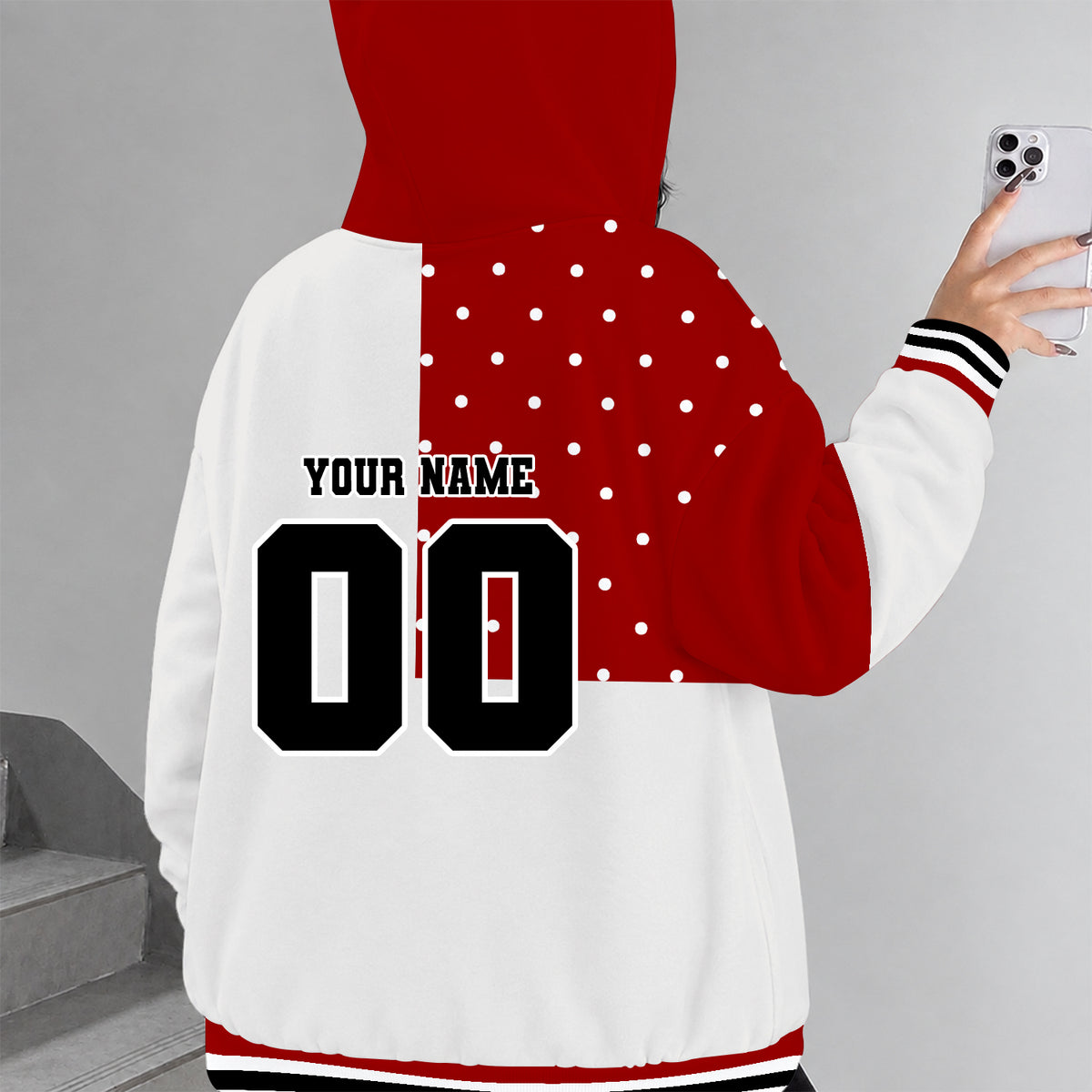 [FAN FAVORITE] NEW CUSTOMIZED NCAA MAM03 IDH INDIANA HOOSIERS STRAPPY ZIP HOODIE