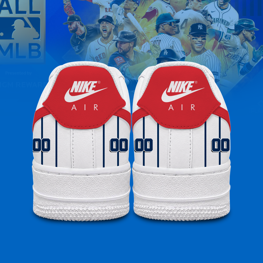 [FLASH SALE] NEW CUSTOMIZED MLB03 BRS BOSTON RED SOX AF1 SHOES