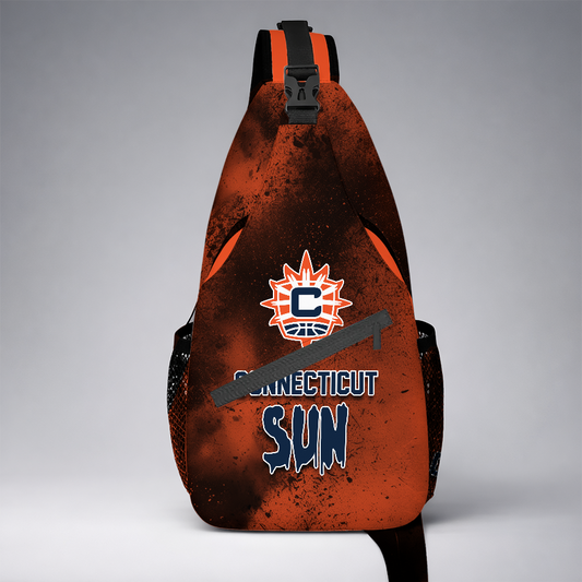 [FAN FAVORITE] NEW CUSTOMIZED WNBA03 CTS CONNECTICUT SUN SLING BAG