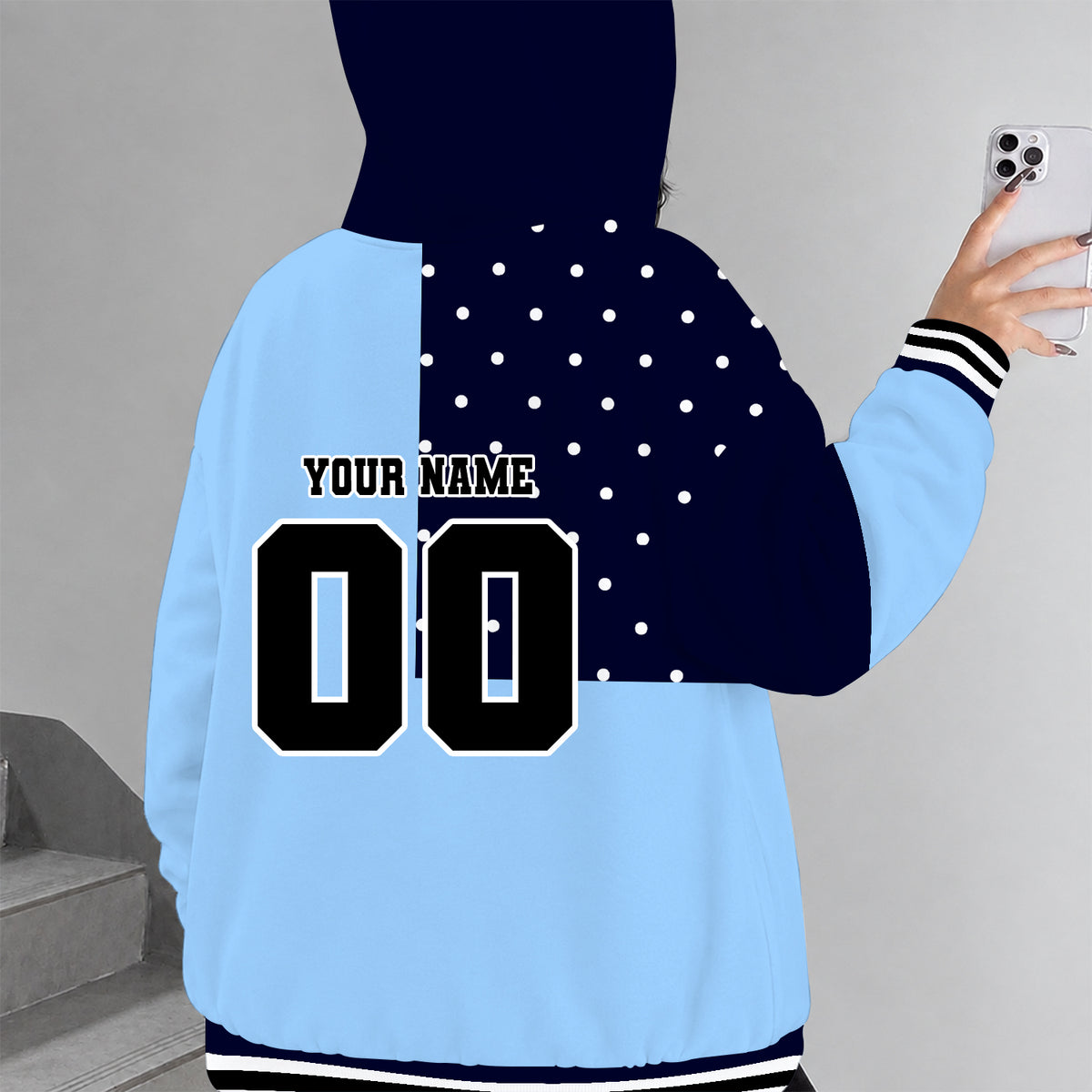 [FAN EXCLUSIVE] NEW CUSTOMIZED MLS03 NYC NEW YORK CITY FC ZIP HOODIE
