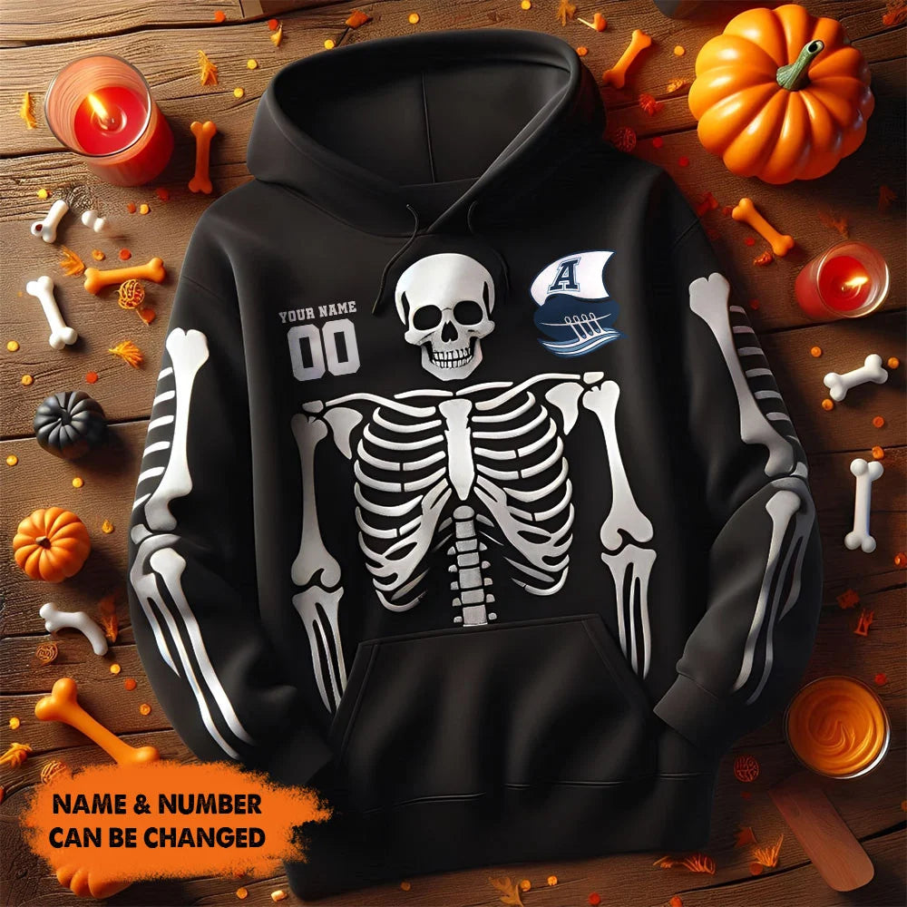 [FAN EXCLUSIVE] NEW CUSTOMIZED CFL03 TOR TORONTO ARGONAUTS HOODIE & ZIP HOODIE