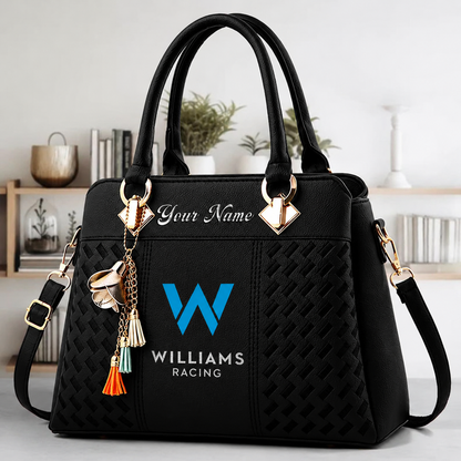 [FAN MUST-HAVE] NEW CUSTOMIZED F103 WIL WILLIAMS RACING MULTICOLOR HANDBAG