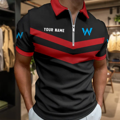 [FAN MUST-HAVE] NEW CUSTOMIZED F103 WIL WILLIAMS RACING ZIP POLO SHIRT