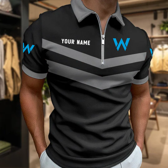 [FAN MUST-HAVE] NEW CUSTOMIZED F103 WIL WILLIAMS RACING ZIP POLO SHIRT