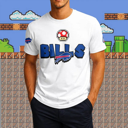 [SPECIAL OFFER] NEW CUSTOMIZED NFL03 BFB BUFFALO BILLS SUPER MARIO T-SHIRT, HOODIE, ZIP HOODIE