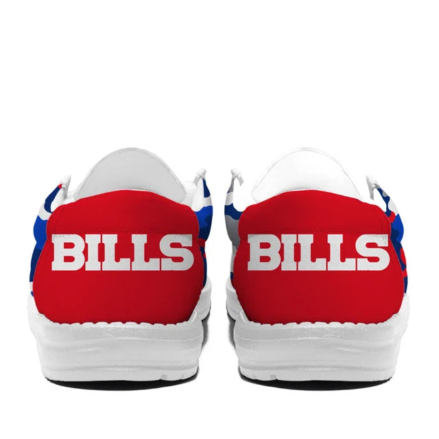 [SPECIAL OFFER] NEW CUSTOMIZED NFL03 BFB BUFFALO BILLS LOAFER SHOES