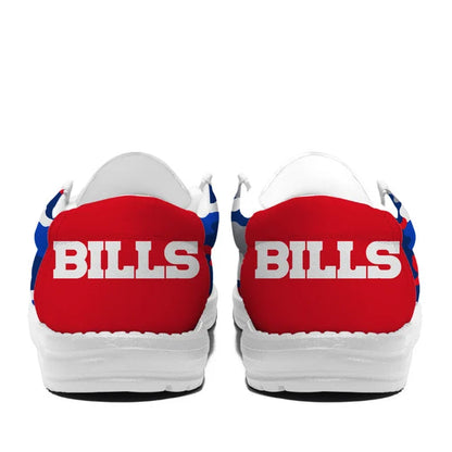 [SPECIAL OFFER] NEW CUSTOMIZED NFL03 BFB BUFFALO BILLS LOAFER SHOES