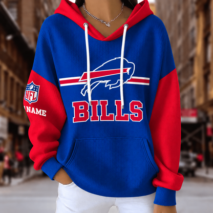 [SPECIAL OFFER] NEW CUSTOMIZED NFL03 BFB BUFFALO BILLS RIBBED HOODIE & SWEATSHIRT