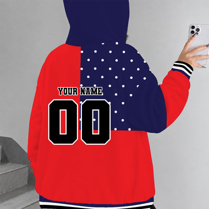 [FAN EXCLUSIVE] NEW CUSTOMIZED MLS04 CCF CHICAGO FIRE FC ZIP HOODIE