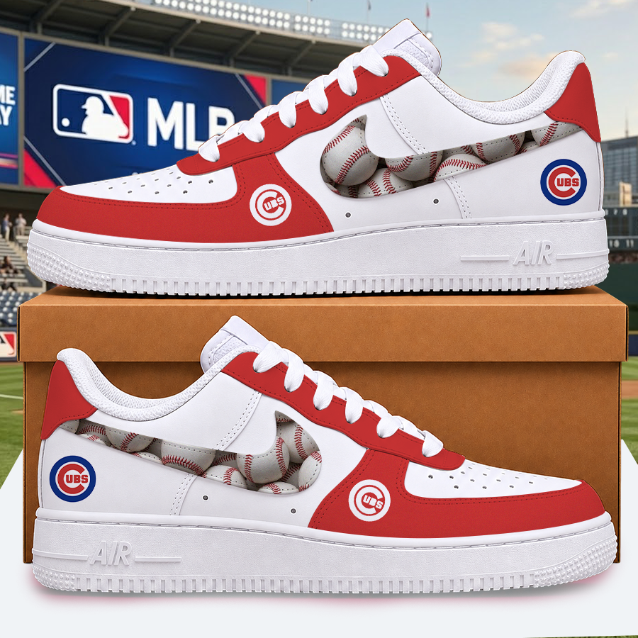 [FLASH SALE] NEW CUSTOMIZED MLB04 CCS CHICAGO CUBS AF1 SHOES