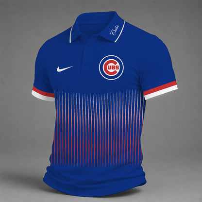 [FLASH SALE] NEW CUSTOMIZED MLB04 CCS CHICAGO CUBS POLO SHIRT