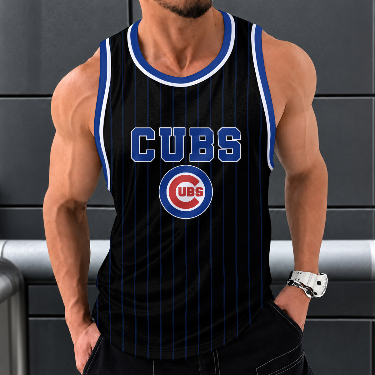 [FLASH SALE] NEW CUSTOMIZED MLB04 CCS CHICAGO CUBS UNISEX TANK TOP
