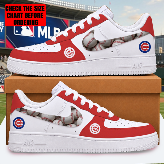 [FLASH SALE] NEW CUSTOMIZED MLB04 CCS CHICAGO CUBS AF1 SHOES