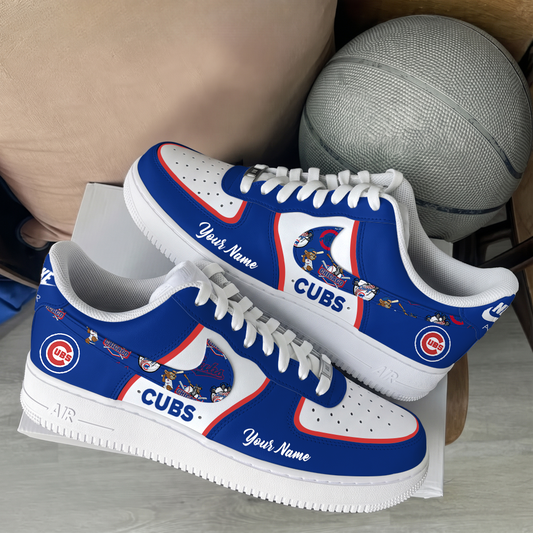 [FLASH SALE] NEW CUSTOMIZED MLB04 CCS CHICAGO CUBS AF1 SHOES
