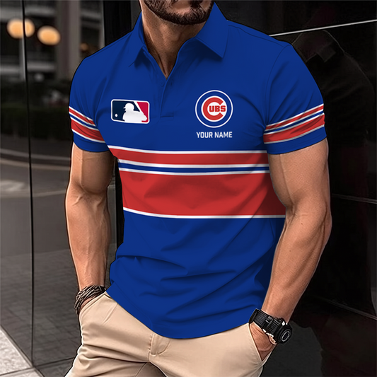 [FLASH SALE] NEW CUSTOMIZED MLB04 CCS CHICAGO CUBS POLO SHIRT