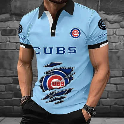 [FLASH SALE] NEW CUSTOMIZED MLB04 CCS CHICAGO CUBS POLO SHIRT