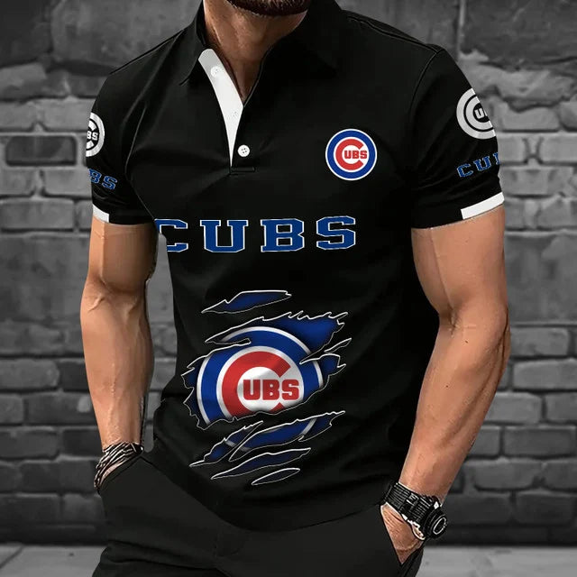 [FLASH SALE] NEW CUSTOMIZED MLB04 CCS CHICAGO CUBS POLO SHIRT