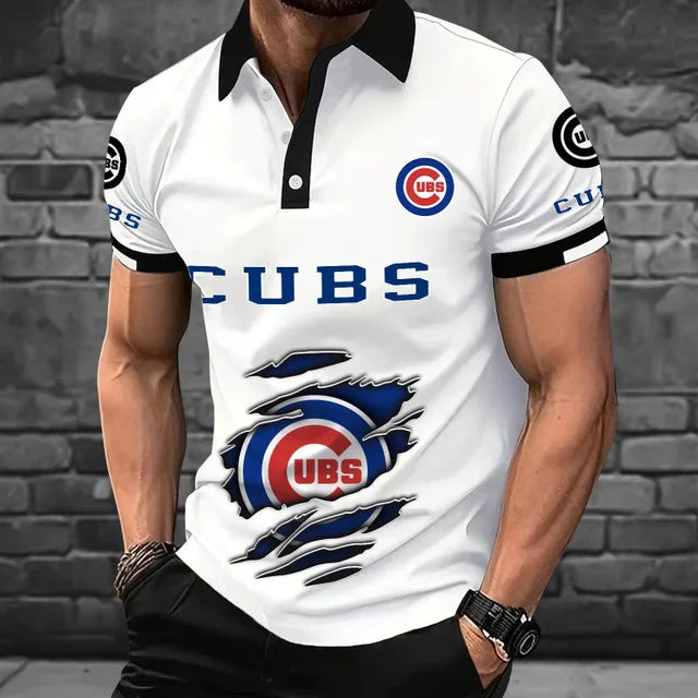 [FLASH SALE] NEW CUSTOMIZED MLB04 CCS CHICAGO CUBS POLO SHIRT