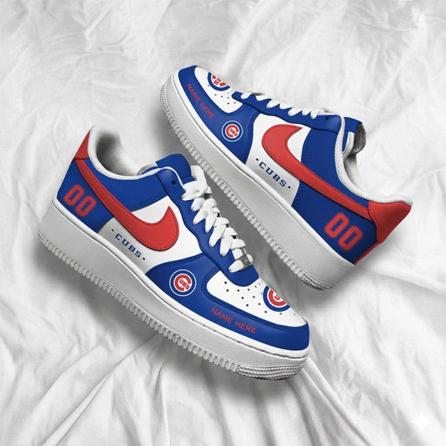 [FLASH SALE] NEW CUSTOMIZED MLB04 CCS CHICAGO CUBS AF1 SHOES