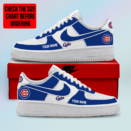 [FLASH SALE] NEW CUSTOMIZED MLB04 CCS CHICAGO CUBS AF1 SHOES