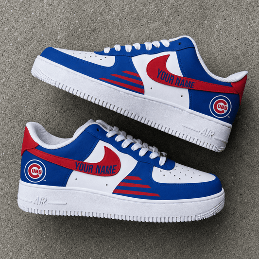 [FLASH SALE] NEW CUSTOMIZED MLB04 CCS CHICAGO CUBS AF1 SHOES