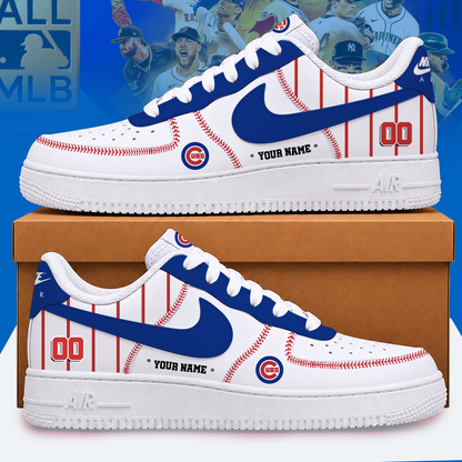 [FLASH SALE] NEW CUSTOMIZED MLB04 CCS CHICAGO CUBS AF1 SHOES