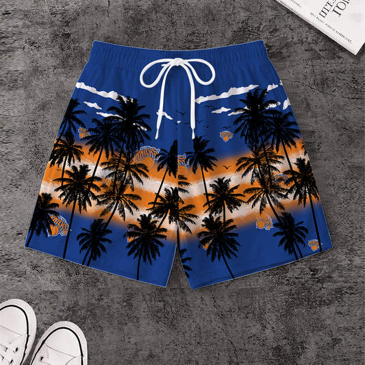 [HOT DEAL] NEW CUSTOMIZED NBA04 NYK NEW YORK KNICKS SHORT PANTS