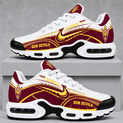 [FAN FAVORITE] NEW CUSTOMIZED NCAA FBS04 ASS ARIZONA STATE SUN DEVILS AIR MAX PLUS SNEAKERS