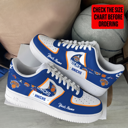 [HOT DEAL] NEW CUSTOMIZED NBA04 NYK NEW YORK KNICKS AF1 SHOES