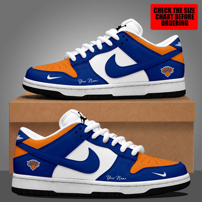 [HOT DEAL] NEW CUSTOMIZED NBA04 NYK NEW YORK KNICKS DUNK LOW SHOES