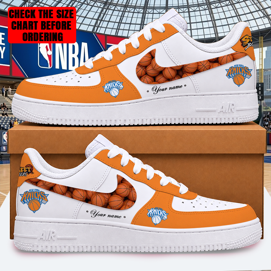 [HOT DEAL] NEW CUSTOMIZED NBA04 NYK NEW YORK KNICKS AF1 SHOES