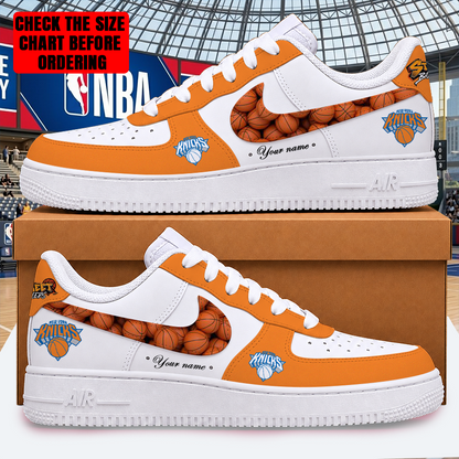 [HOT DEAL] NEW CUSTOMIZED NBA04 NYK NEW YORK KNICKS AF1 SHOES