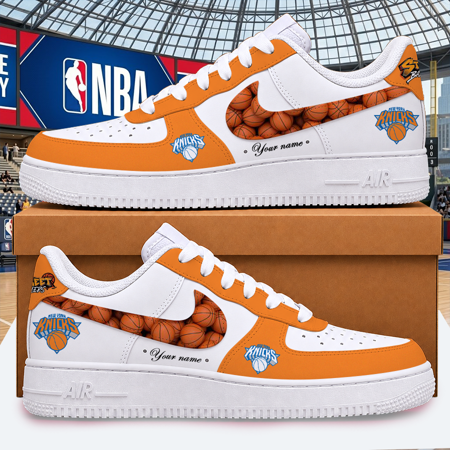 [HOT DEAL] NEW CUSTOMIZED NBA04 NYK NEW YORK KNICKS AF1 SHOES