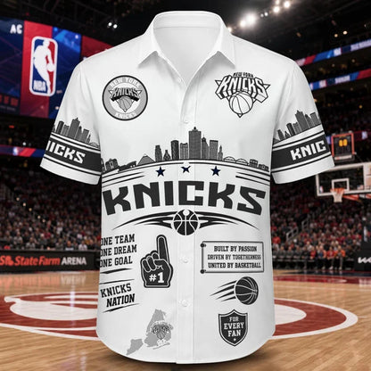 [HOT DEAL] NEW CUSTOMIZED NBA04 NYK NEW YORK KNICKS UNISEX HAWAIIAN SHIRT