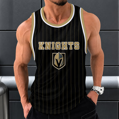 [SUPER SALE] NEW CUSTOMIZED NHL04 VGK VEGAS GOLDEN KNIGHTS UNISEX TANK TOP