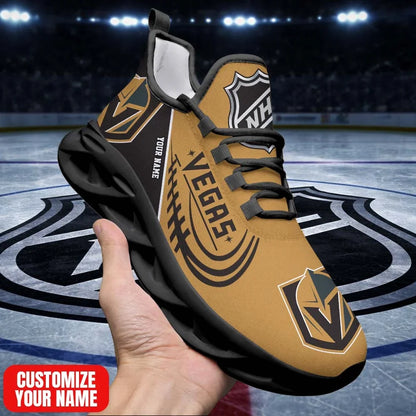 [SUPER SALE] NEW CUSTOMIZED NHL04 VGK VG KNIGHTS PREMIUM CLUNKY SNEAKERS