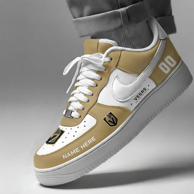 [SUPER SALE] NEW CUSTOMIZED NHL04 VGK VEGAS GOLDEN KNIGHTS AF1 SHOES