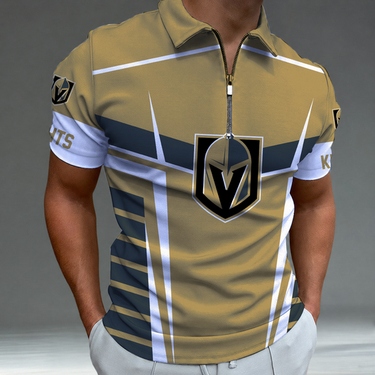 [SUPER SALE] NEW CUSTOMIZED NHL04 VGK VEGAS GOLDEN KNIGHTS POLO SHIRT